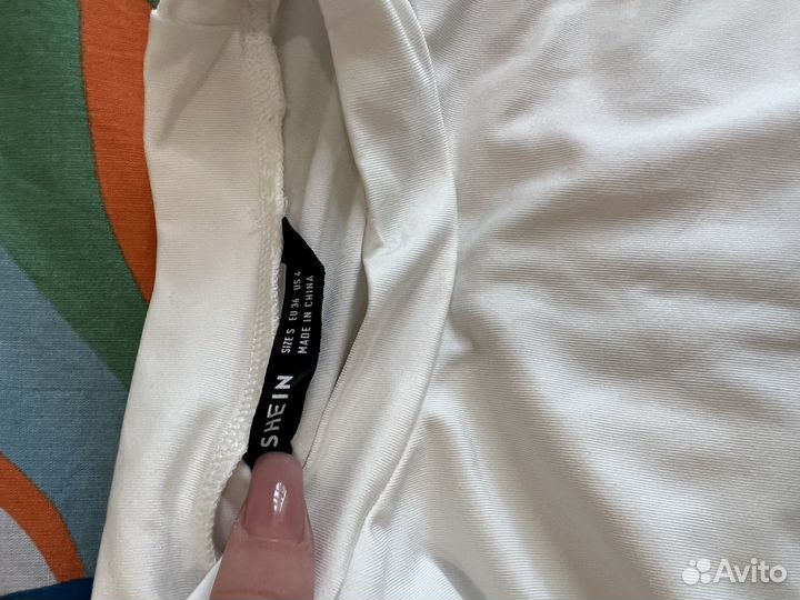 Водолазка белая женская