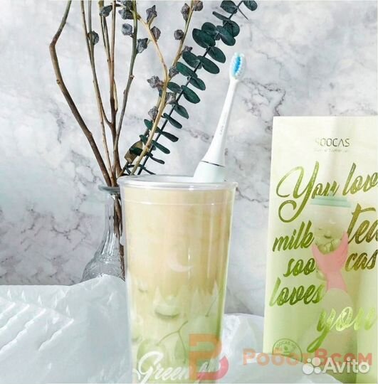 Электрическая зубная щётка Soocas V2 - зеленый