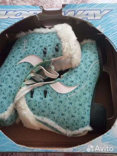 Коньки фигурные утеплённые Nordway