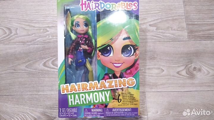 Кукла Hairdorables Гармони, новый, запечат. набор