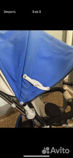 Велосипед с родительской ручкой 3-х колесный