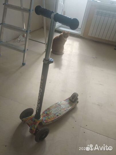 Самокат детский трехколесный