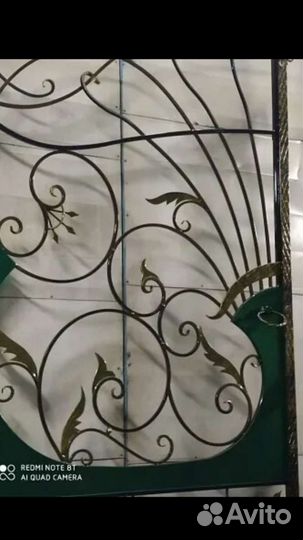 Ворота кованые