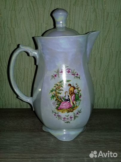 Кувшин доливочный чайник фарфор Идиллия Мадонна