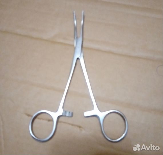 Щипцы-зажим рыболовный изогнутые