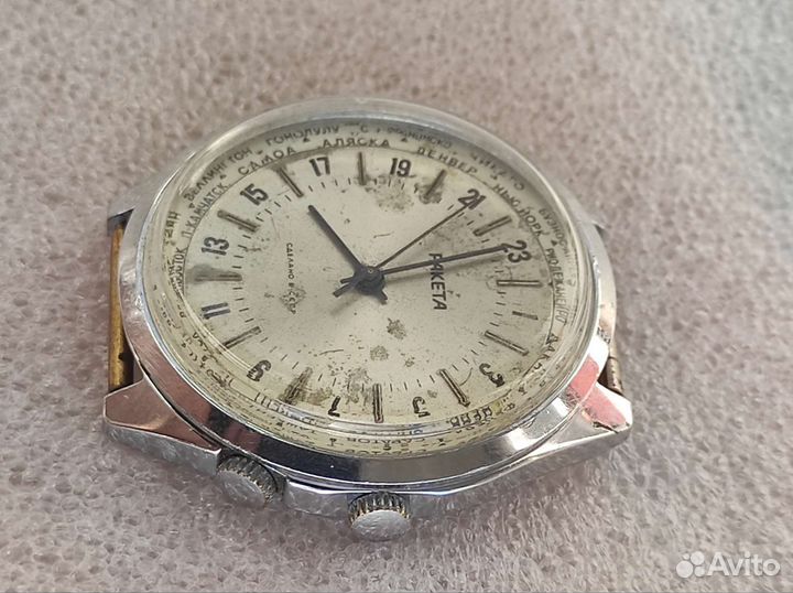 Часы СССР Ракета Вахтенные точный ход