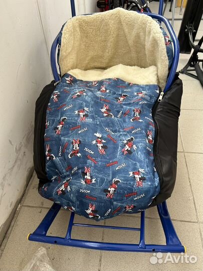 Коляска санки