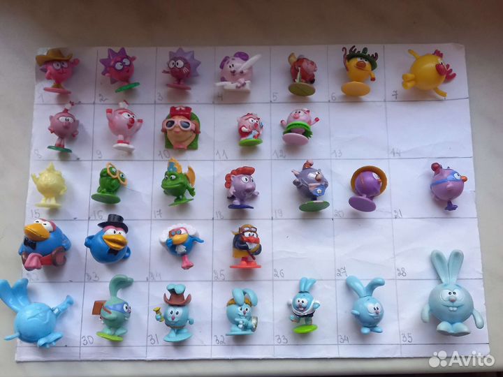 Киндер-сюрприз, разные, единички