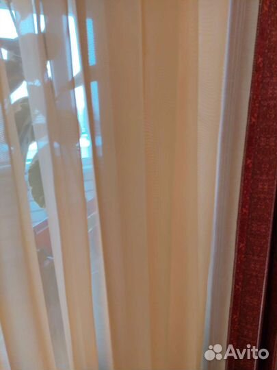 Шторы и тюль бу
