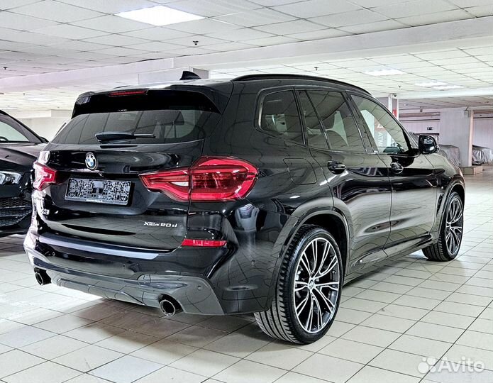 BMW X3 2.0 AT, 2021, 53 437 км