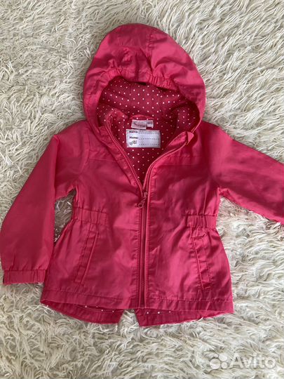 Ветровка для девочки 80
