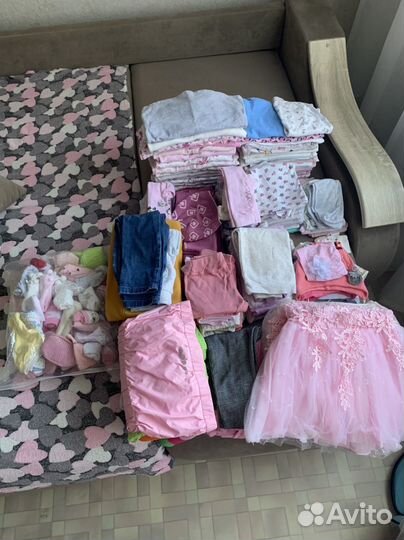 Одежда для девочки от 0-2лет
