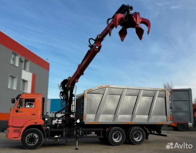 КАМАЗ 65115 с КМУ, 2024