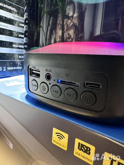 Портативная колонка bluetooth kimiso KSM-179