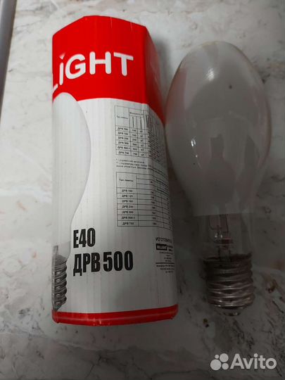Лампа дрв 500 bellight цоколь е40