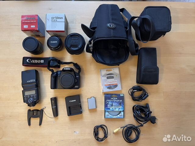 Зеркальный фотоаппарат canon EOS 450D