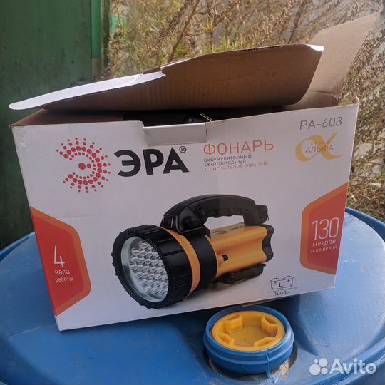 Фонарь LED Эра ра-603