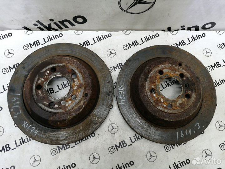 Тормозной диск задний Mercedes Ml W164