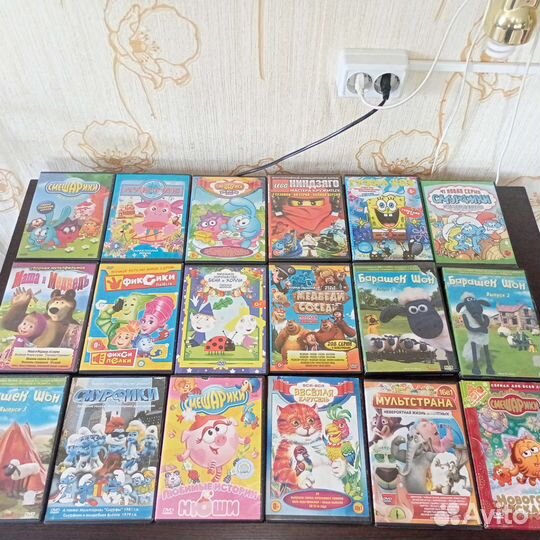 Мультики,музыка, DVD новые