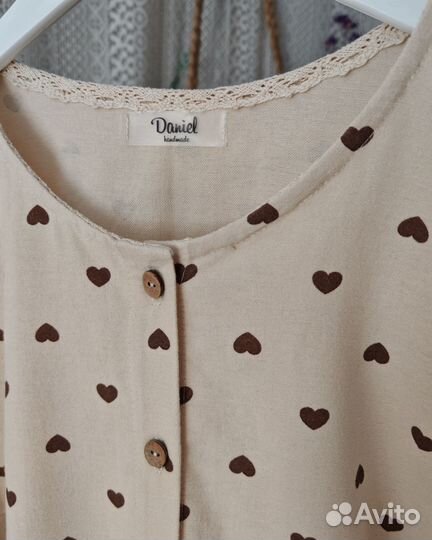 Платье из фланели