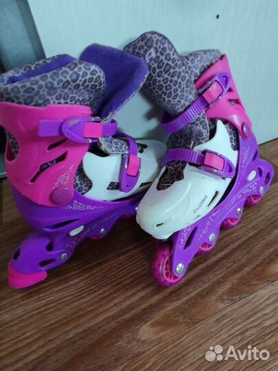 Роликовые коньки раздвижные fossa