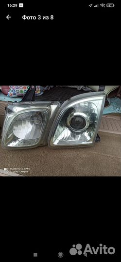 Фары передние на Лексус LX470 и тлк Сигнус