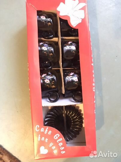 Набор кофейный 6 + 6 предметов