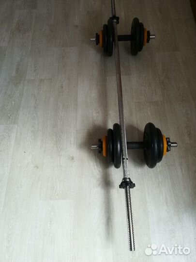 Гантели + штанга