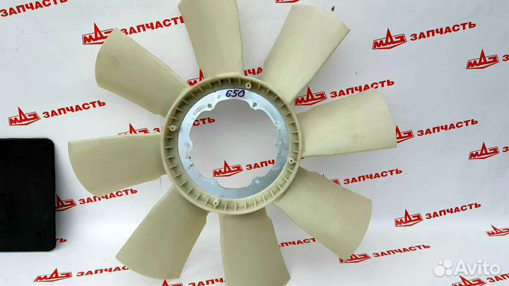 Крыльчатка вентилятора ямз-650 на Маз