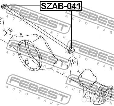 Szab041 Сайлентблок febest szab041