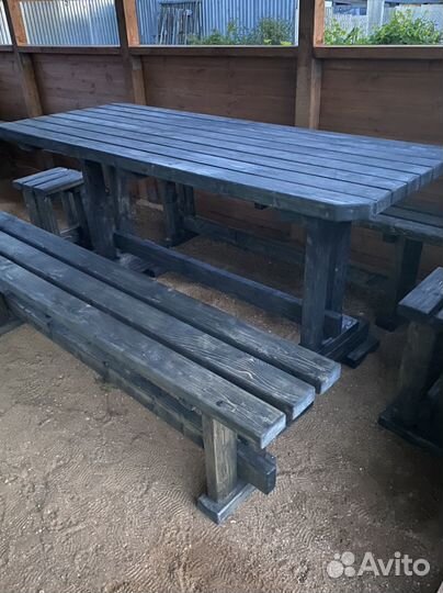 Садовая мебель из дерева