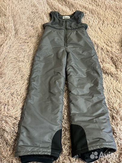 Полукомбинезон зимний на мальчика новый 134