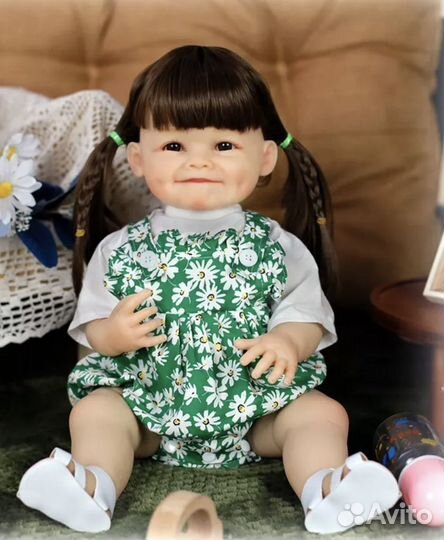 Кукла реборн полностью силиконовая