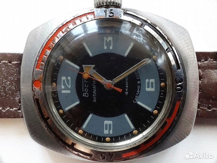 Часы Восток 2209 СССР Амфибия Бочка