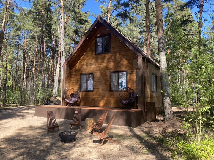 Дом 60 м² на участке 3 га