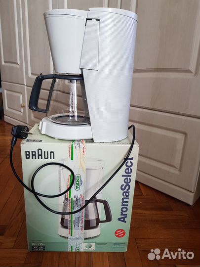 Кофеварка Braun AromaSelect KF 130