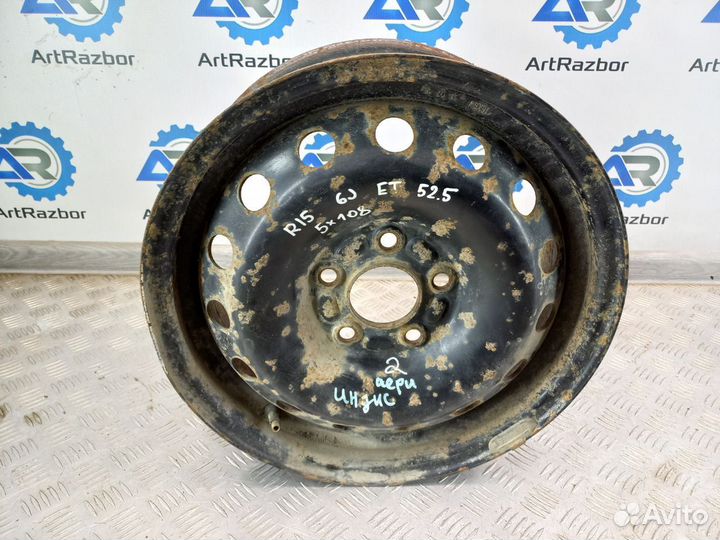 Штампованные диски 5x108 R15