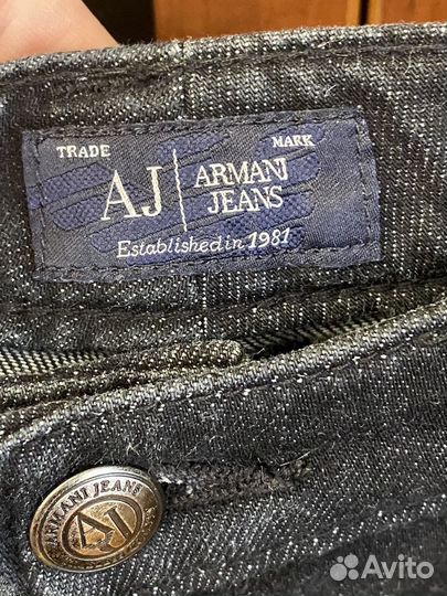 Джинсы Armani jeans. Оригинал.RUS 44/46,USA 29