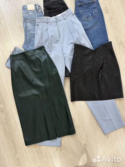 Женские вещи пакетом 44 zara mango lime