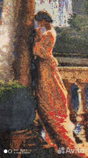 Картина вышитая крестом