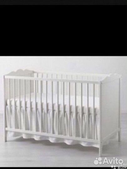 Пеленальная подстилка бортики подзор икея IKEA