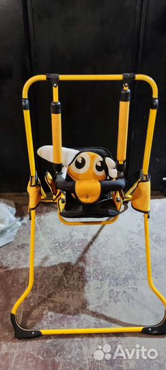 Детская качель напольная