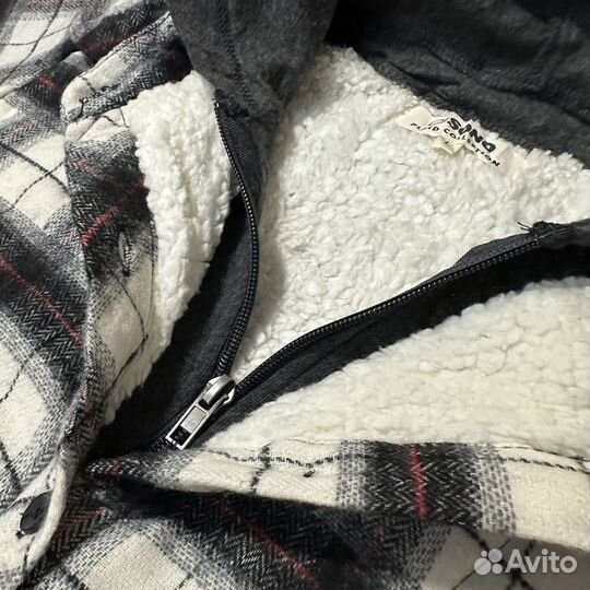 Рубашка с подкладом из шерпы cisono L 50