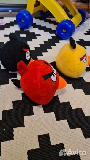 Angry Birds игрушки мягкие
