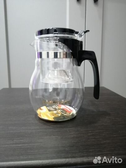 Чайник заварочный Гунфу с кнопкой Kamjove, 600мл