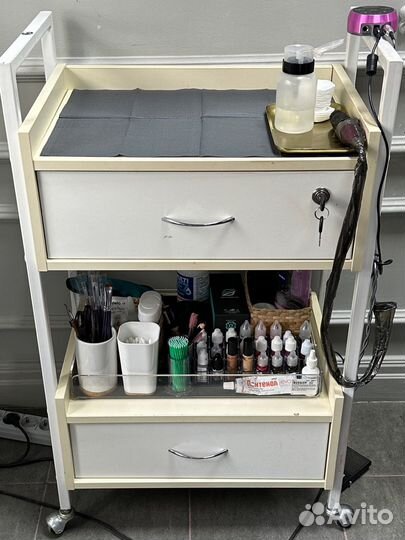 Тележка косметологическая с ящиками