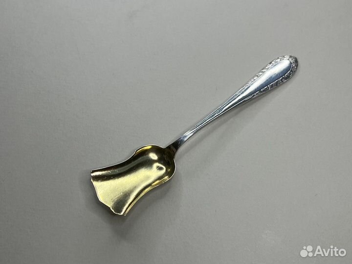 Серебрная ложка для сахара 875