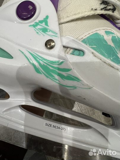 Коньки на девочку раздвижные