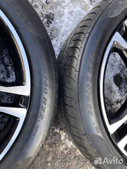 Комплект оригинальных колёс Mercedes GLE Coupe R22