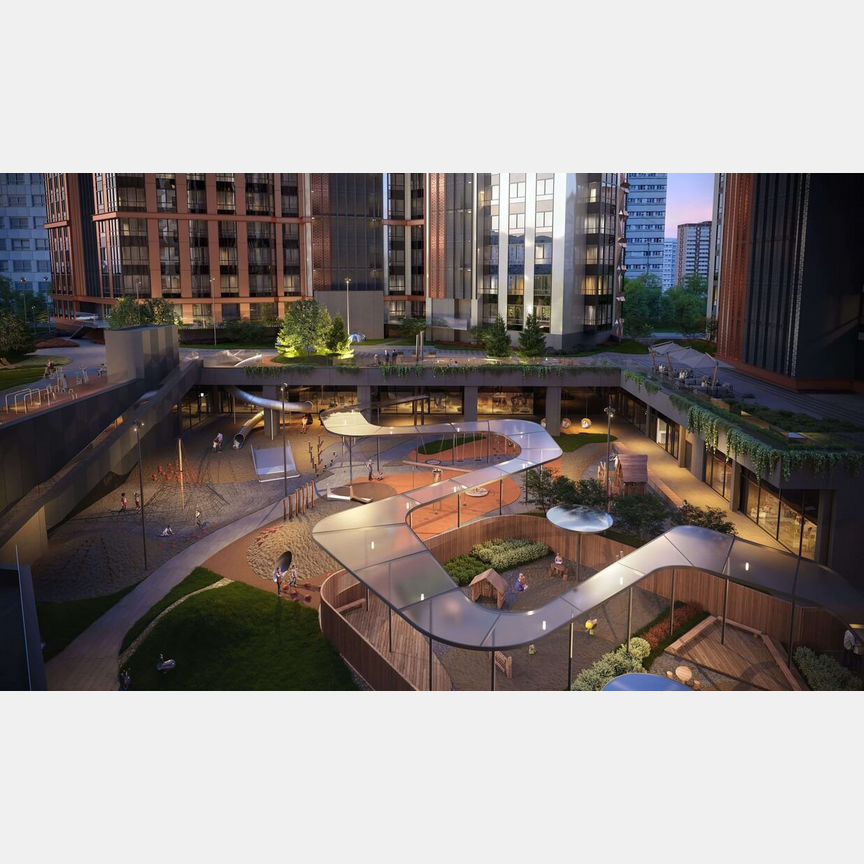 2-к. квартира, 64,3 м², 12/50 эт.